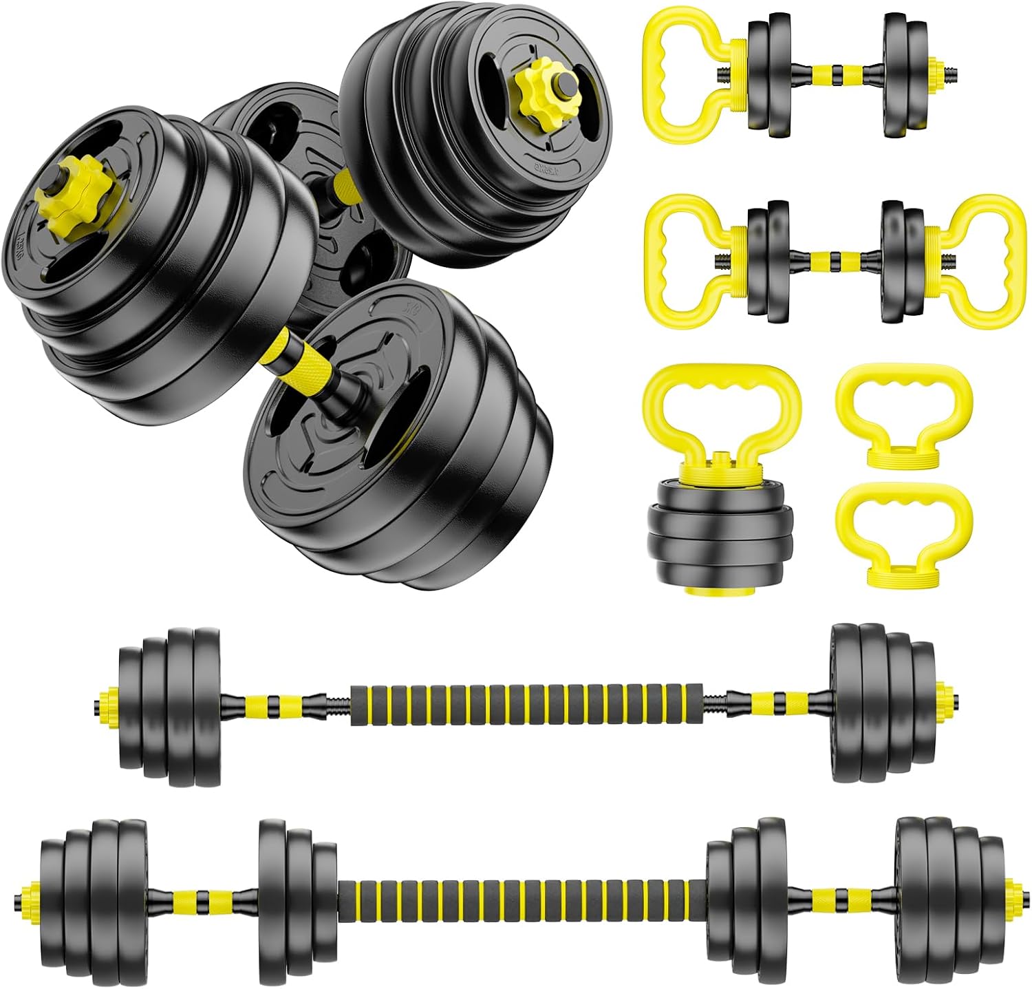 Adjustable Dumbbell Set, 10-90 - Dumbbell Set review and price