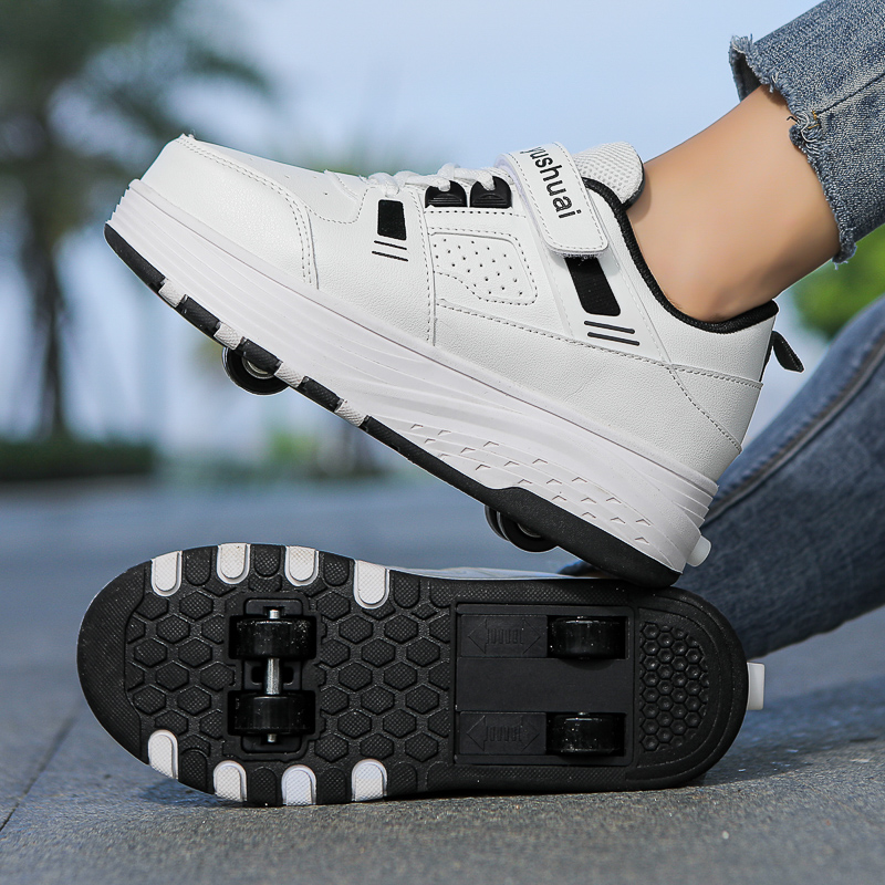 Kids 4‑Wheel Retractable Rolle - Skateboard review and price