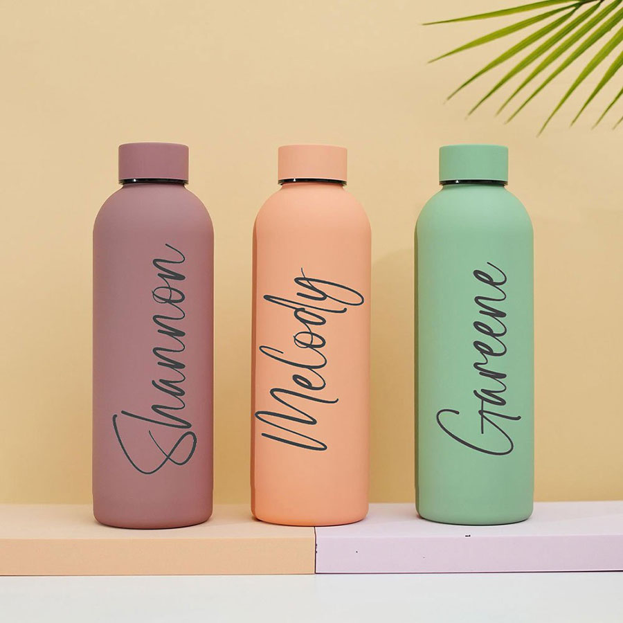 Custom Name Matte Stainless St - Sports Water Bottle Insulated review and price